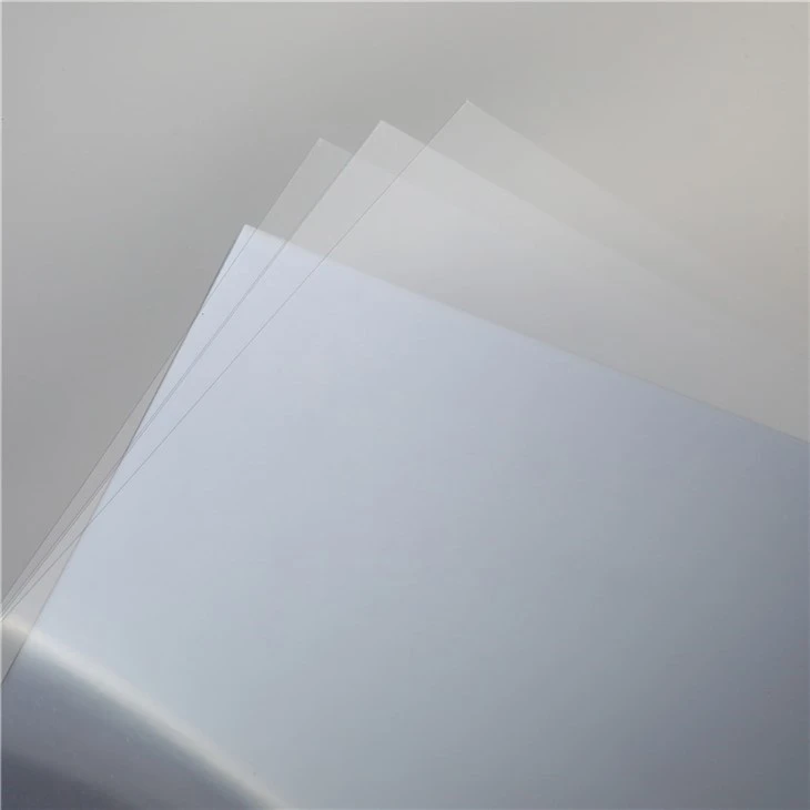 Thin PVC Sheet Like Window for Box Packaging