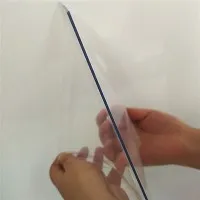 Fèy PVC epè ak fim PE yon sèl bò