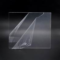 Transparan rijid PETG fèy PE fim