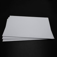 Blan Opak PVC Rijid Fèy